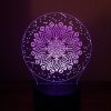 Beling 3D lampa,Mandala, 7 farebná M1
