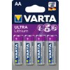 VARTA Ultra Lithium AA 4ks 6106301404