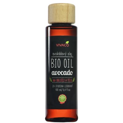 Vivaco 100 % Organic product Bio avokádový olej na tvár a telo 100 ml od  7,56 € - Heureka.sk