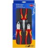 Elektrikárska sada klieští KNIPEX 00 20 12 – VDE izolované kliešte 1000V
