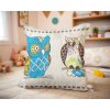 Áčko a.s. Ružomberok Dekoračný vankúš CLEVER OWLS