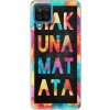 Silikonové pouzdro iSaprio - Samsung Galaxy A12 - Hakuna Matata 01 (Odolný silikonový kryt, obal, pouzdro iSaprio - Samsung Galaxy A12 - Hakuna Matata 01 - skvělá ochrana a pružnost, stylový UV potisk
