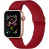 AppleKing nylonový remienok s posuvnou prackou pre Apple Watch 42mm / 41mm / 40mm / 38mm - karmínový - možnosť vrátiť tovar ZADARMO do 30tich dní
