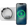 Nomad Base One Max 2-in-1 Magsafe Charger - Silver