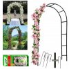 Bestent Záhradná oblúková pergola na ruže 140x38x240cm