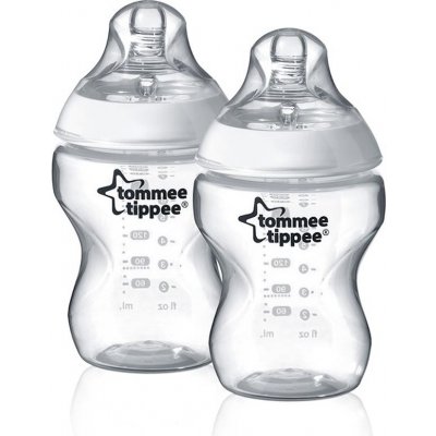 Tommee Tippee Closer To Nature Anti-colic Set dojčenská fľaša Slow Flow 0m+ 2x260 ml