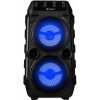 Prenosný reproduktor Kuchenne Głośnik Tuba Radioodtwarzacz Odtwarzacz Bazooka Audio systém RGB LED čierny 700 W