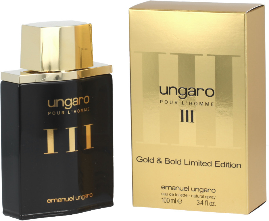 Emanuel Ungaro Pour L´Homme III Gold & Bold toaletná voda pánska 100 ml