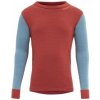 Devold Expedition Merino Silk Shirt Kid červená 6
