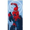 Disney Jerry Fabrics Detská plážová osuška Spiderman Jump Bavlna 70x140 cm