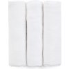Petite&Mars Sada bambusová mušelínová Moussy Total White 68 x 68 3 ks