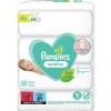 PAMPERS vlhčené obrúsky XXL Sensitive 4× 80 ks
