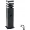 Polux | Vonkajšia lampa so senzorom TEKSAS 1xE27/12W/230V IP44 44 cm antracit | SA1767