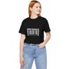 GODFIDENCE -tričko s čiarovým kódom Unisex farby: Nebeská modrá, Veľkosť: XS, Pohlavie: Unisex