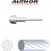 Author ABS-Lb-Road lanko brzdové strieborná 1,5x2000 mm 10 ks