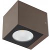 Redo 90099 TEKO exteriérové ​​nástenné svietidlo CREE COB LED 6W | 660/580lm | 3000K | IP65 - hnedá