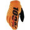 BRISKER Youth Gloves Fluo Orange/Black XL