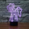 Beling 3D lampa, Pony, 7 farebná S101