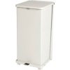 Kovový hygienický samohasiace odpadkový kôš Rubbermaid Defender, objem 45 l