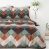 Design 91 OBLIEČKY Z MIKROVLÁKNA ALEXA 200X220 CM, 2 KS 70X80 CM VZOROVANÉ