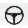 ŠPORTOVÝ VOLANT pre rally, 350 mm, offset 45 mm, KJS DRIFT, Eko Koža