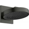 Hansgrohe Rainfinity - Hlavová sprcha, priemer 25 cm, 3 prúdy, EcoSmart, kefovaný čierny chróm 26233340