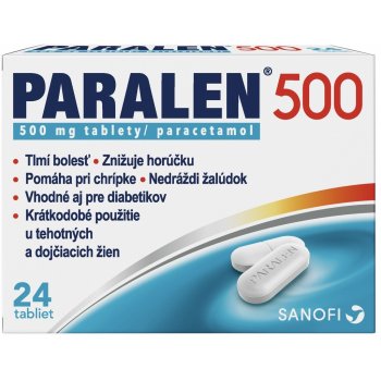 Paralen 500 tbl.24 x 500 mg