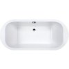 SANPLAST vaňa akrylátová oválna WOW-kpl/FREE 80 x 180+STW 610-040-1180-01-000