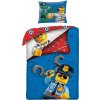 Obliečky Lego blue 140/200, 70/90