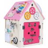 2Kids Toys Activity board Domček ružový
