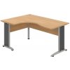 OFFICE PRO s.r.o. HOBIS kancelársky stôl pracovný tvarový, ergo pravý - CE 2005 P, dub