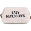 Childhome Toaletná taška Baby Necessities Teddy Off White