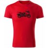 T-ričko BMW R1200 RT pánske tričko Farba trička: Červená, Veľkosť: XL