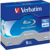 VERBATIM BD-R(5-pack)/DualLayer/Jewel/6X/50GB