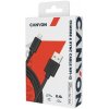 Canyon MFI-12, 2m PVC kábel Lightning/USB, 5V/2.4A, MFI schválený Apple, čierny CNS-MFIC12B