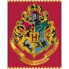 E pus M Deka coral fleece Harry Potter motív erb Hogwarts