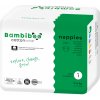 Bambiboo Cottonwear Jednorazové plienky s výrezom na pupok 2-4 kg 28 ks