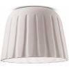 Ferroluce Stropné svietidlo Madame Gres keramické výška 29 cm, biele - C2573-BIN