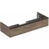 Geberit iCon skrinka 118.4x47.6x24.7 cm závesná kúpeľňová skrinka pod umývadlo orech-láva 502.313.JR.1