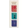 Vintage Books Shaped Magnetic Bookmarks