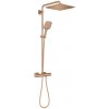GROHE Rainshower Smartactive 310 Cube Professional - Sprchový systém s termostatom na stenu, kartáčovaný Warm Sunset 26837DL0