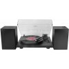 soundmaster EliteLine gramofón s remienkovým náhonom čierna; PL711SW