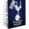 TOTTENHAM HOTSPUR FC Darčeková taška Tottenham Hotspur, tmavomodrá, tkané uchá