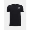 Under Armour Sportstyle Left Chest SS Čierna