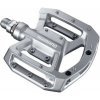 pedále Shimano PD-GR500 bez zarážok a odrazok - strieborné EPDGR500S