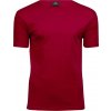 TEE JAYS TJ520 INTERLOCK / Pánske tričko - red XXXL