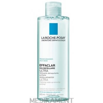 La Roche-Posay Effaclar Purifying Micellar Water odličovacia čistiaca micelárna voda 400 ml
