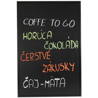 topboards čierna tabuľa na menu 90x60cm TB96LCZ