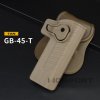 Wosport opaskové holster Hi-Capa Pískové