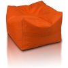 INTERMEDIC SK Sedací vak Taburetka CUBO, Polyester Farba: NC09 - Oranžová pomaranč (Polyester)